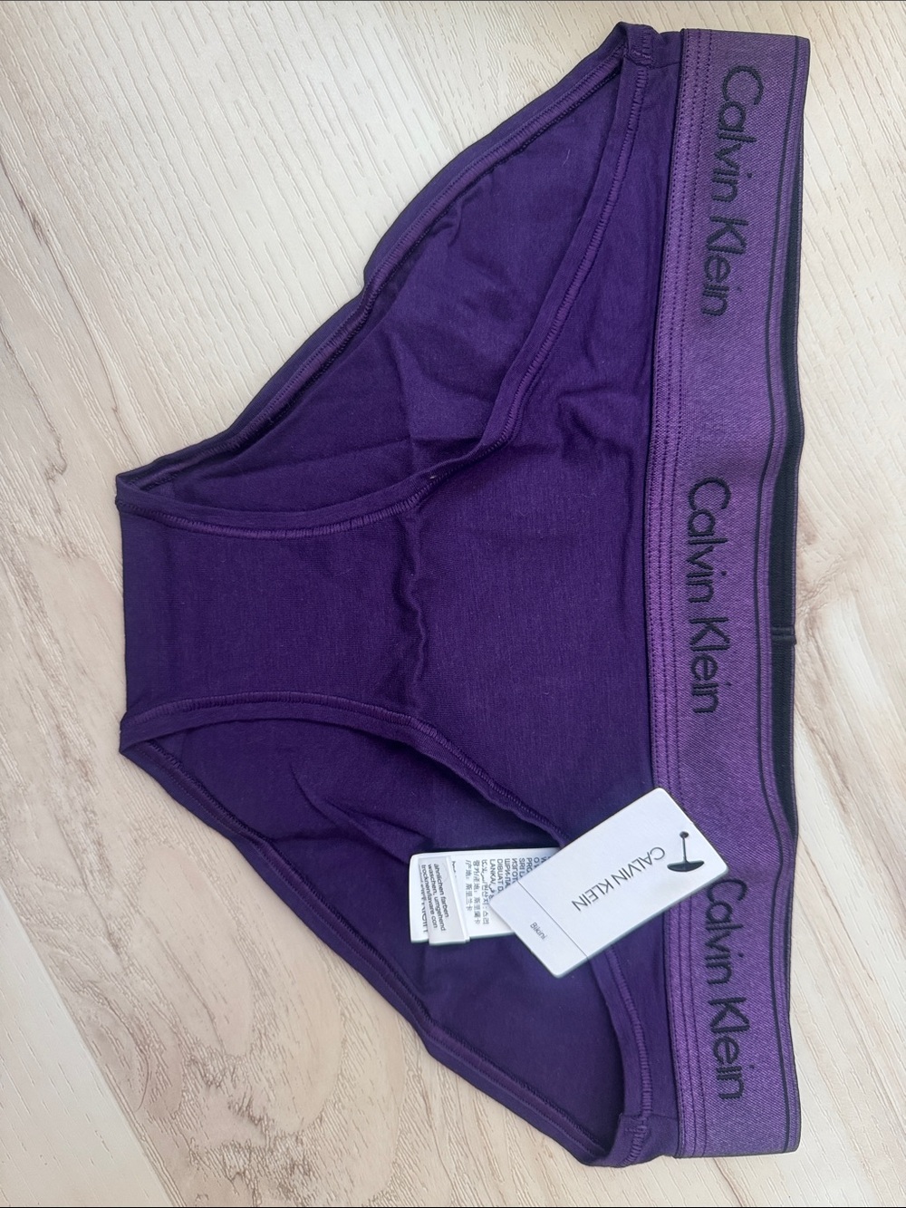 Calvin Klein women Deep Purple Bikini-Style Bottoms